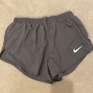 Gray Nike shorts